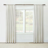 Yearling Pleated Sheer Semi Sheer Curtain