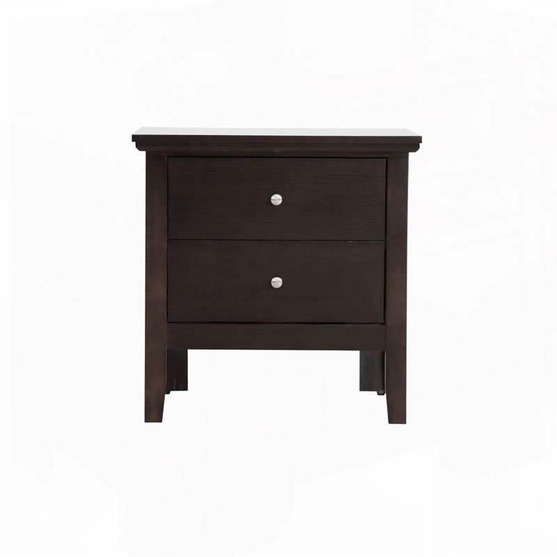 Table de chevet élégante, Espresso