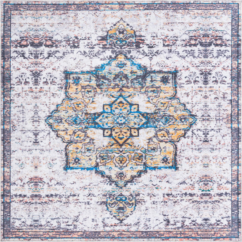 Hyler Moroccan Indoor Rug, Square 10'6" x 10'6"