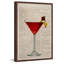 «Raspberry Martini» par Eyre Tarney - Reproduction d'art graphique sur papier encadré-21849267