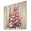 Arrangement de gant de renard rose serein - gant de renard sur bois-1326130987