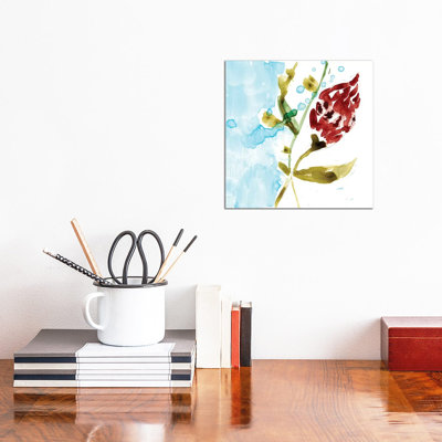 Tropical Display VII by Jennifer Goldberger - Wrapped Canvas Painting