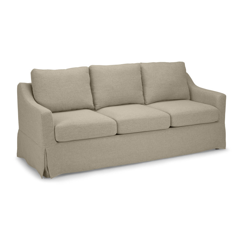 80W Sofa With Slipcover, Sand