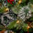24 in. Wintry Pine Wreath with LED Lights