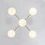 Lustre en verre 5 lumières