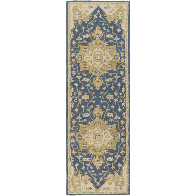 BuckHill Hand Tufted Wool Oriental Indoor Rug