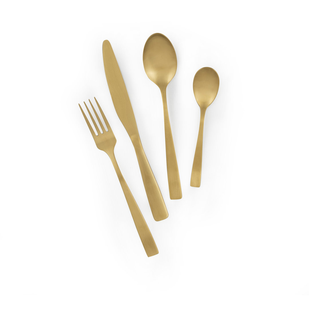 Shadow 16 Piece Cutlery Set, Service for 4