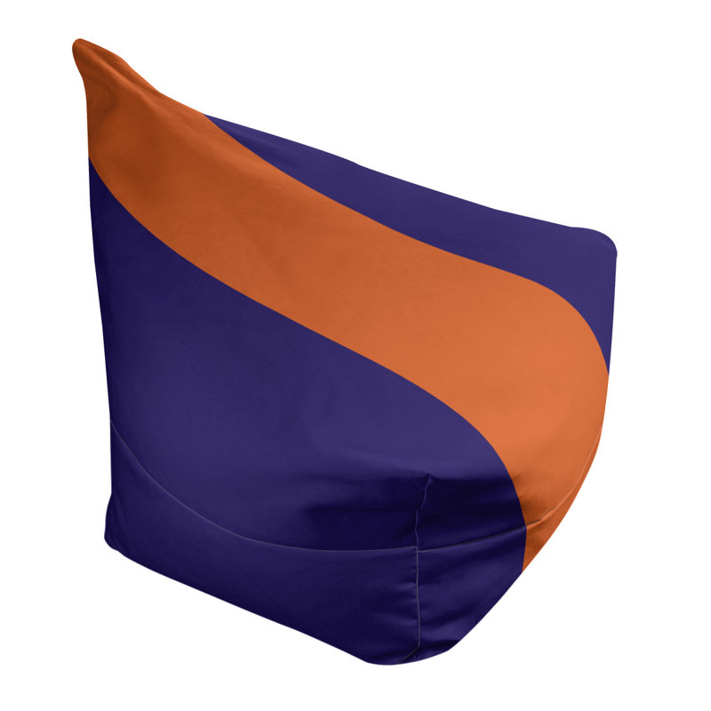 Fauteuil à billes Washington, 31 po x 38 po x 42 po, Mauve / orange / mauve