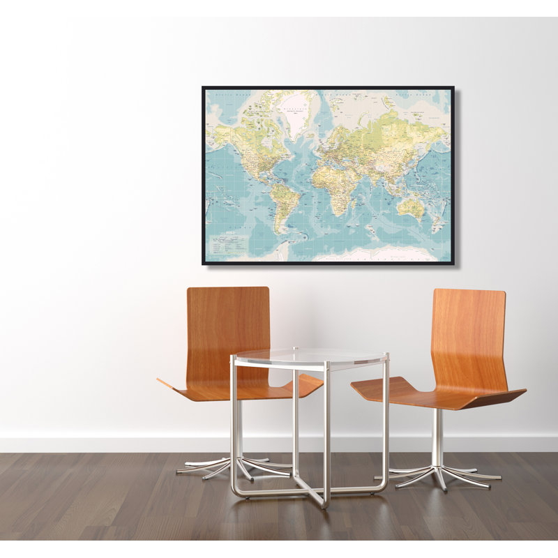 Single Picture Frame Print on Canvas, 74 cm H x 104 cm W x 4 cm D