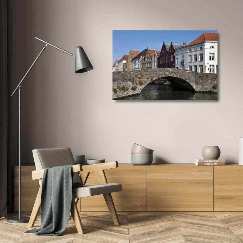 King's Bridge, Belgium, 16" H x 24" W