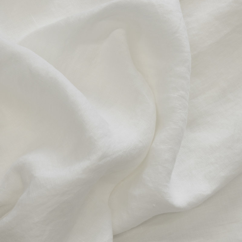 Abelia Semi Sheer Curtain, Ivory