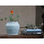 Pot en grès façonné à la main, style toscan - Couleurs assorties (16,5 cm L x 20 cm H) - Petit pot en grès - Usage intérieur et extérieur