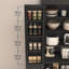 Armoire de rangement pour garde-manger de 69,7 po avec 8 tablettes réglables Rahn-734375219