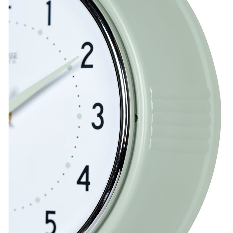 Horloge murale La Crosse, Pistachio Green
