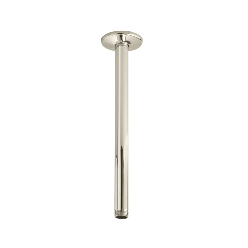 Bras de douche Rain, Nickel poli