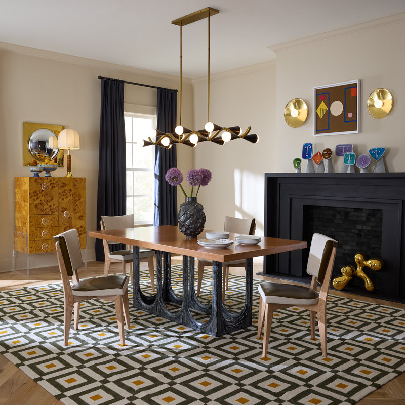 Rive Gauche Leather Upholstered Dining Chair