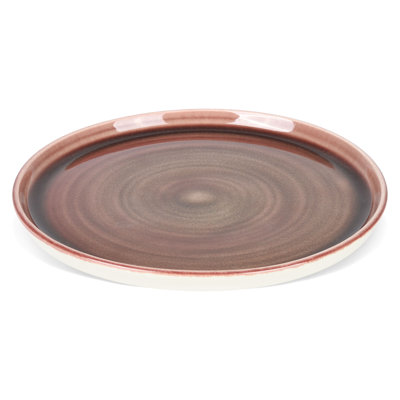 Lathe 6 Piece Desert Plate Set
