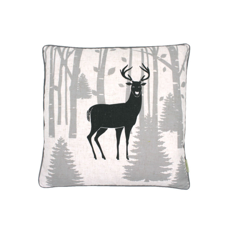 Housse de coussin Ceri, Noir