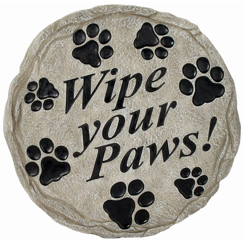 Odericus Odericus Wipe Your Paws Garden, art