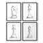 Chess Room Study I, ensemble de 4 encadrés-1299922410