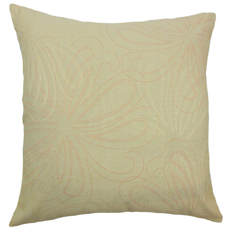 Taie décorative en polyester pruche / bleu / sable / orchidée Pomona, Européen, Freesia