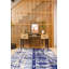 Tapis abstrait bleu-53919880