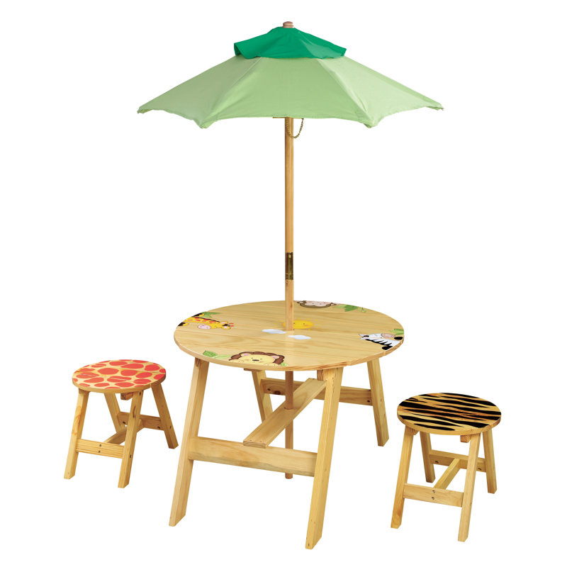 Outdoor Kids Outdoor Table Or Chair and Chair Set
