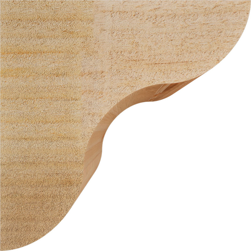 Corbeau Carmel, H 6 po x l 4 po x P 6 po, Sapin de Douglas, Sciage brut