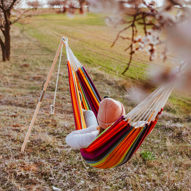 Barbados Double Hammock, Rainbow