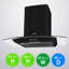 Abode Agch6031b 60cm Curved Glass Cooker Hood - Black