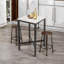Industrial Tall Square Bar Table