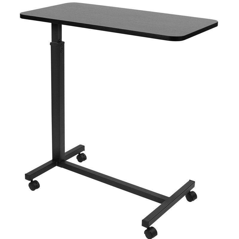 Rolling Over Bed Table With Casters, Laptop Desk