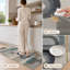 Tapis de cuisine géométriques abstraits et lavables antidérapants