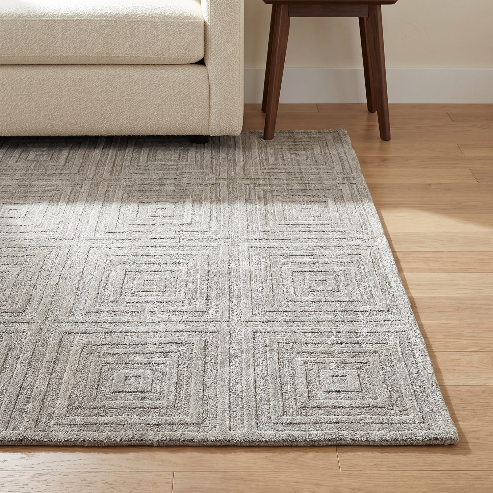 Kentoria Hand-Woven Rug, Rectangle 3'6" x 5'6"