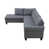 Tissu gris