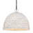 Yelverton 5 - Light Matte Black Shaded Pendant-88743978