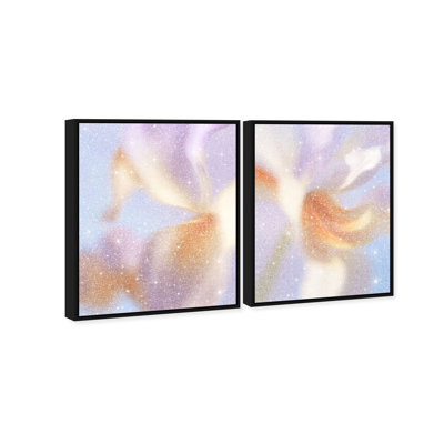 Blurred Venus Set Abstract Canvas Print by Oliver Gal, Black Frame, 16 x 20
