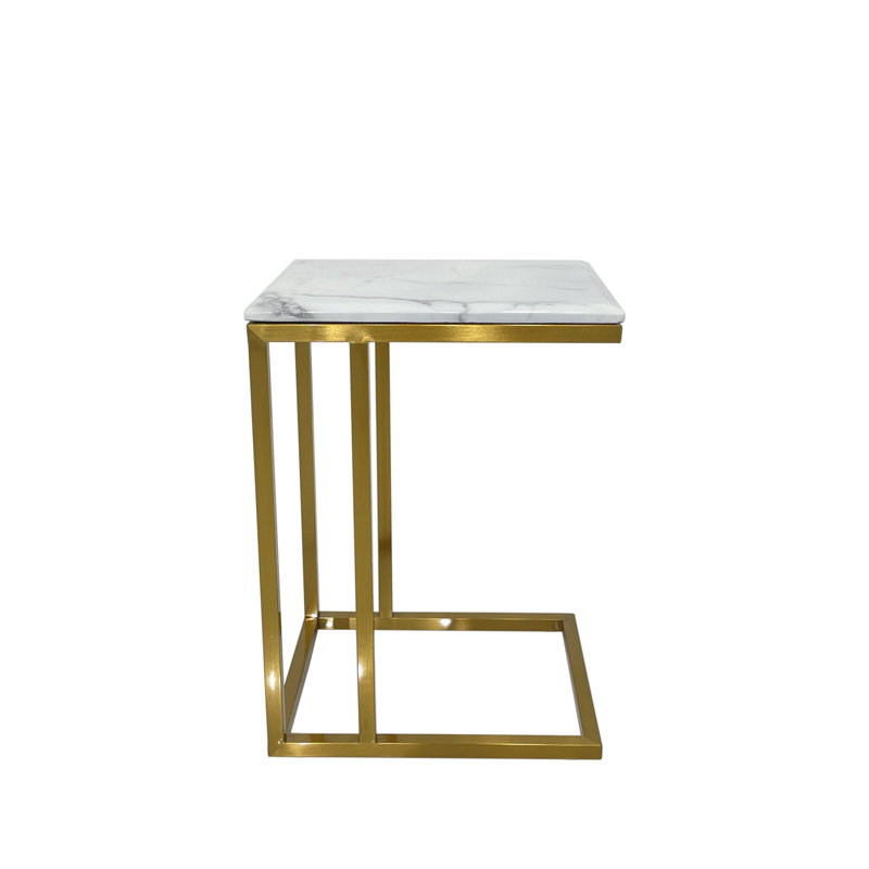 End Table With Marble Top