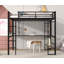 Lit mezzanine double avec tablettes Norfolk par Mason & Marbles