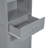 Tall Bathroom Cabinet With Laundry Basket, Large Storage Space Tilt-Out Laundry Hamper And Upper Storage Cabinet-648580786