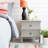 Jupiter Arlan End Table Nightstand with Drawers