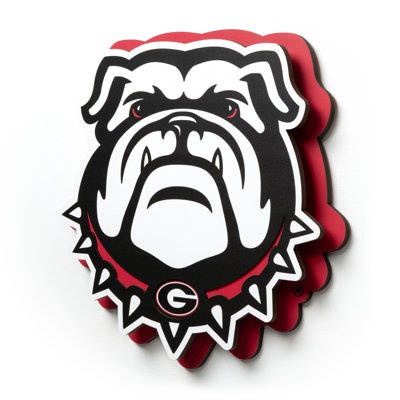 NCAA Georgia Bulldogs 3DX Die Cut Wall Art