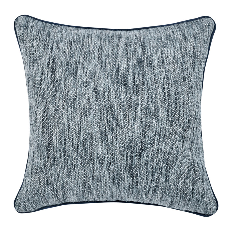 Sharma Pillow Cover & Insert, Square, Blue
