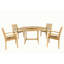 Outdoor - Piece Teak Dining Set