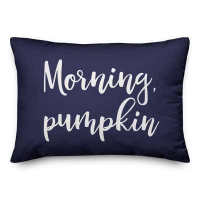  Coussin Good Morning, Pumpkin