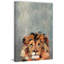«Hola Lion», reproduction sur toile tendue-27175505