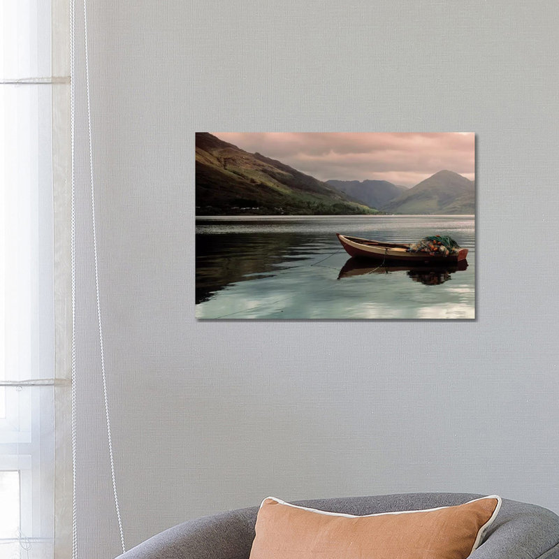 Lake Duich Highlands Scotland - Wrapped Canvas Print, 66.04 cm H x 45.72 cm W x 3.175 cm D