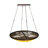 Commerce 8 - Light Bronze Single Pendant