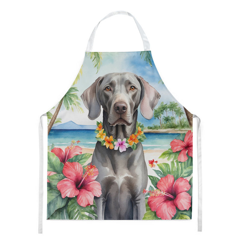 Tablier Weimaraner Luau