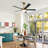 Vaczon 48" Modern Smart Dimmable Ceiling Fan with 3CCT LED Lights, 6-Speed Reversible DC Motor, Timer, Remote and App Control-2031037055